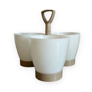 Vintage Tupperware 757-1 Condiment Serving Caddy No Lids